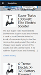Mobile Screenshot of electricscootercentral.com